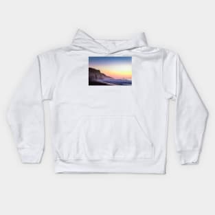 Scenic ocean sunset Kids Hoodie